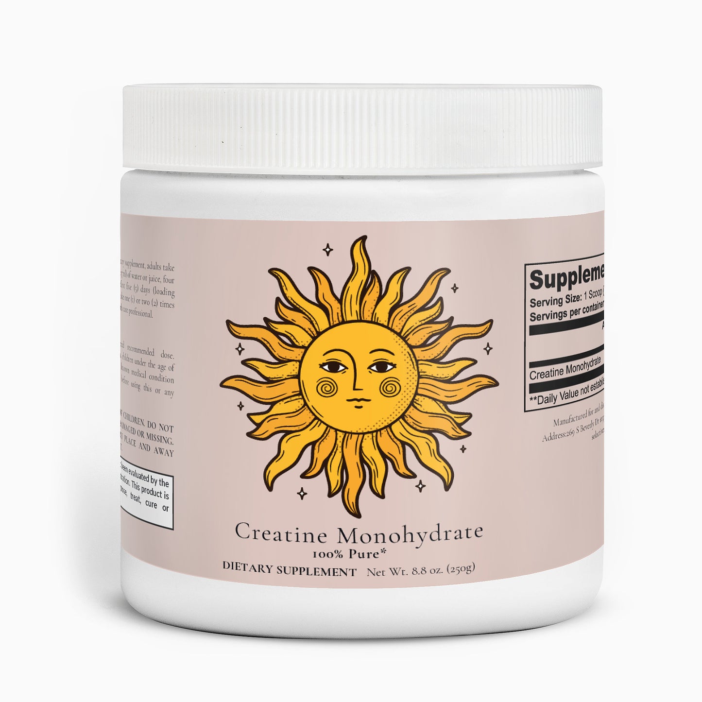 Sol Creatine Monohydrate (100% Pure)