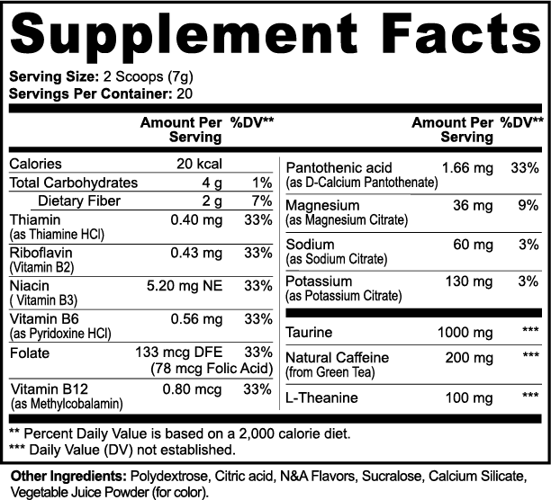 Sol Active Pre-Performance (Fruit Punch)