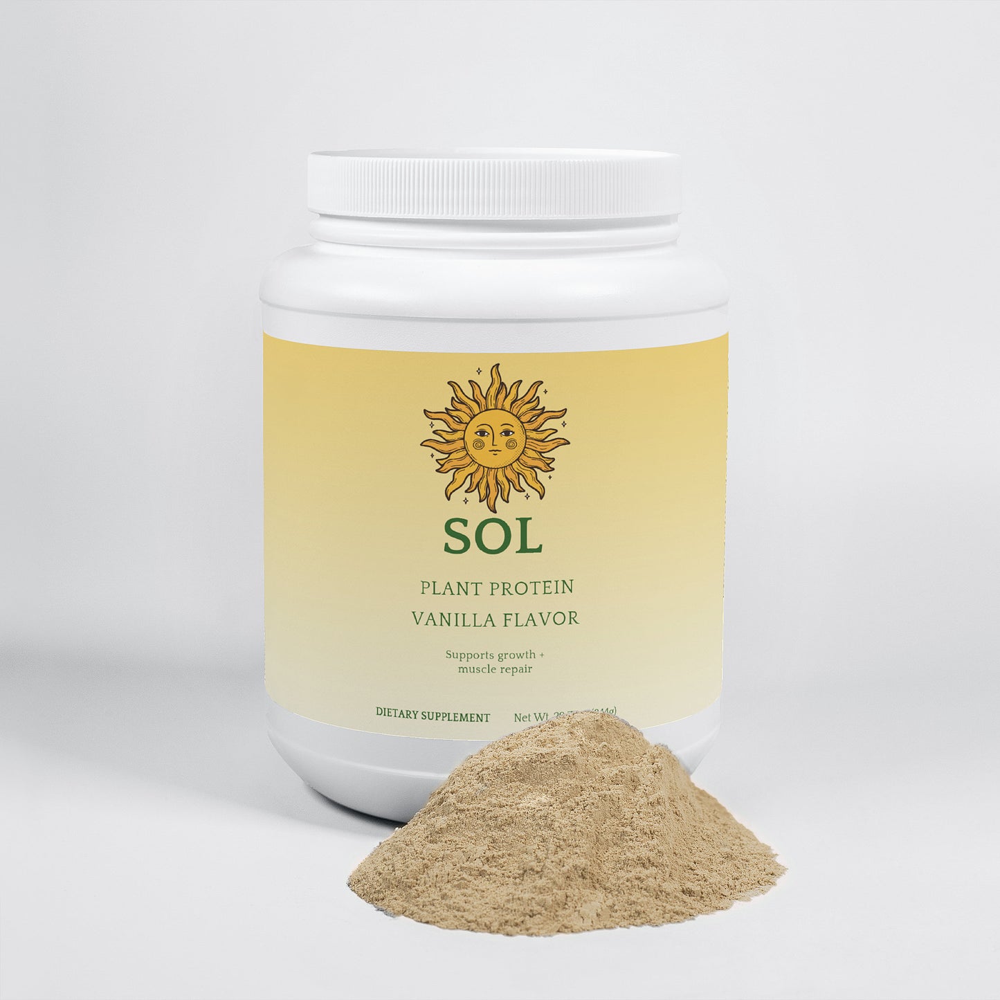 Sol Actives Plant Protein (Vanilla)