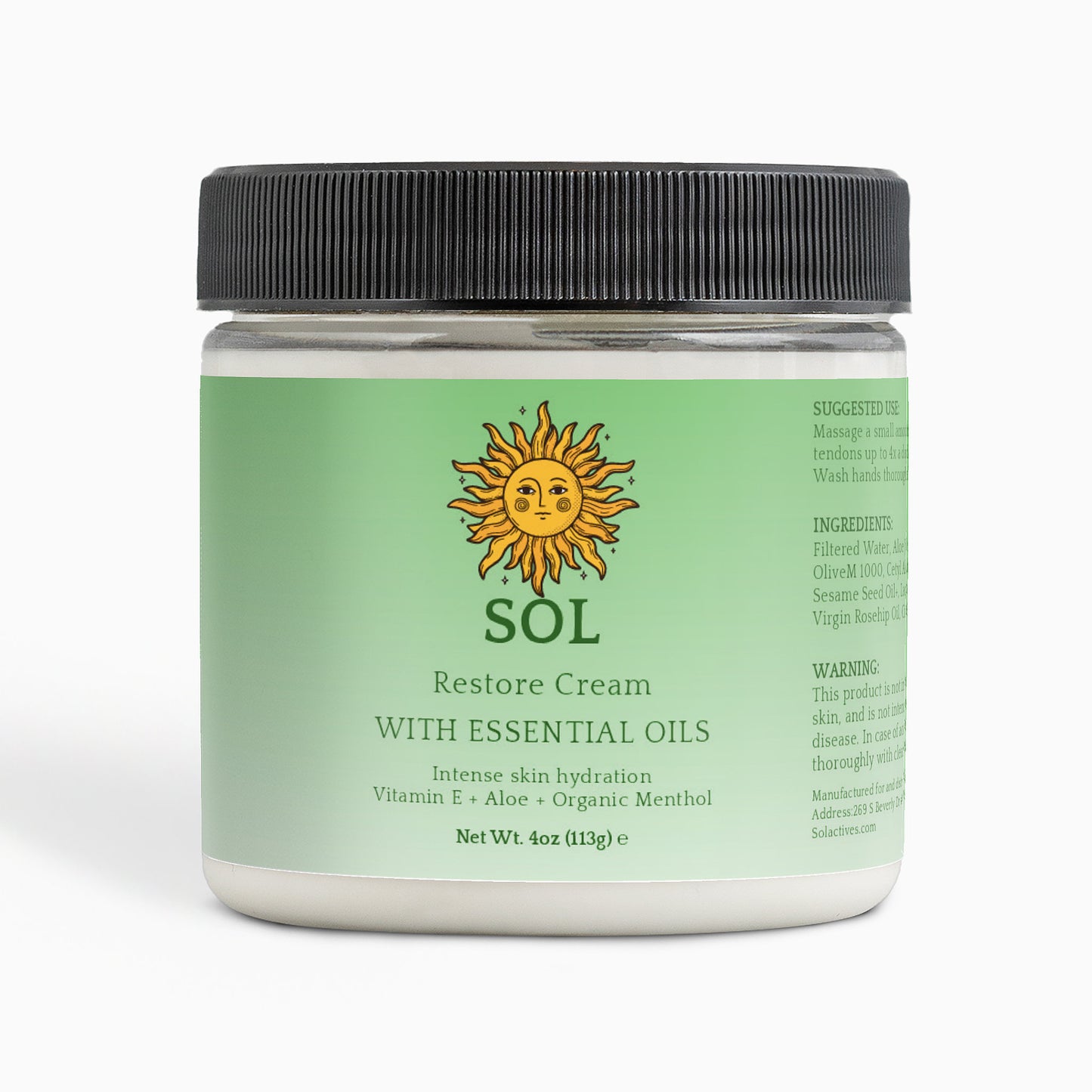 Sol Actives Restore Cream