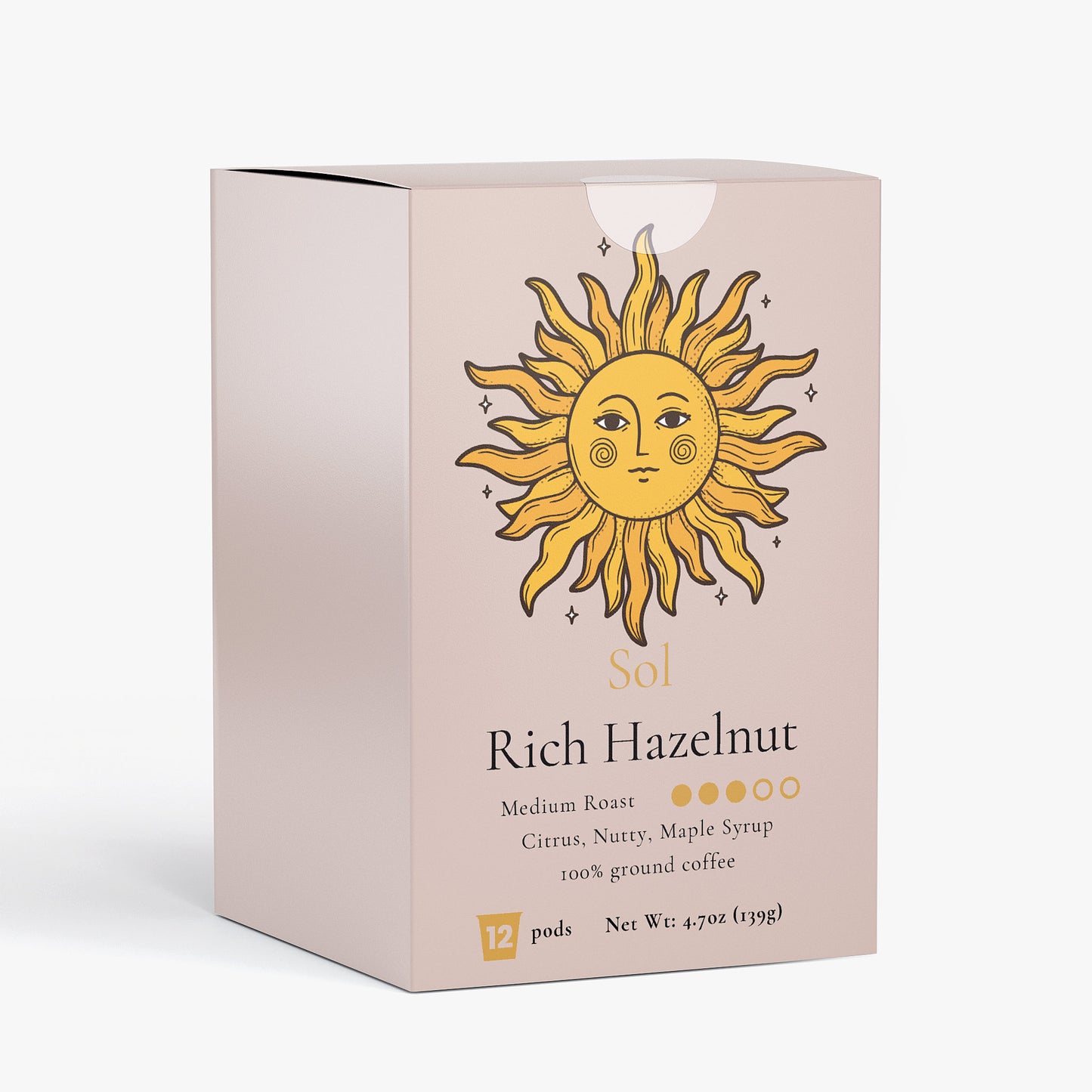Rich Hazelnut Coffee Pods (Medium Roast)