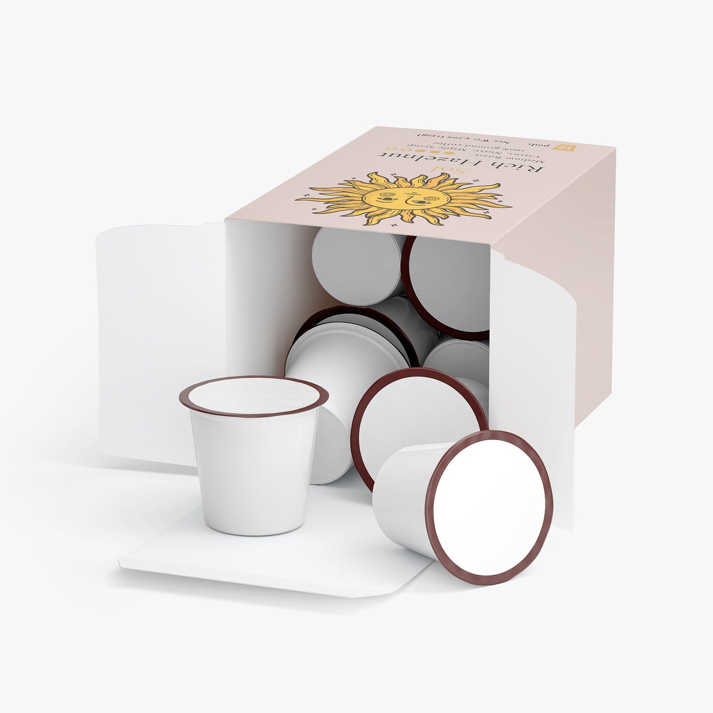 Rich Hazelnut Coffee Pods (Medium Roast)