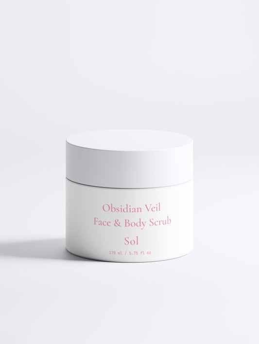 Obsidian Veil Scrub for Face & Body