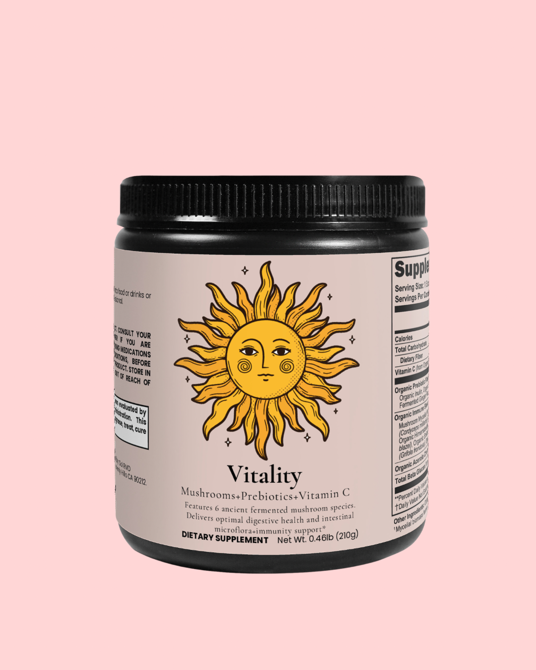 Sol Vitality (Fermented Mushroom Blend) Unflavored