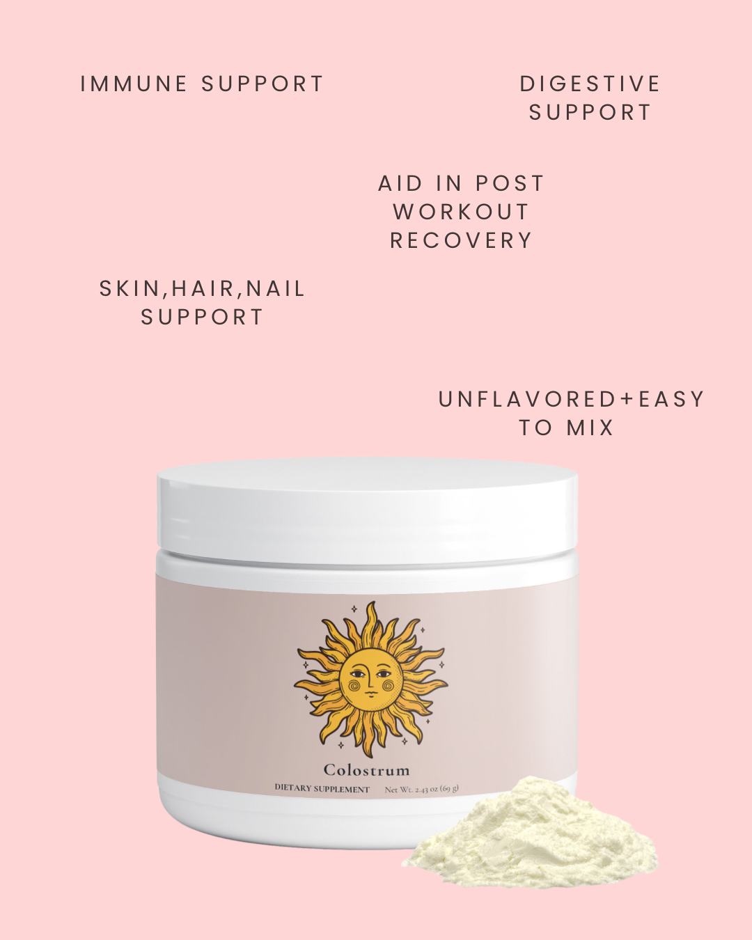 Sol Colostrum Powder