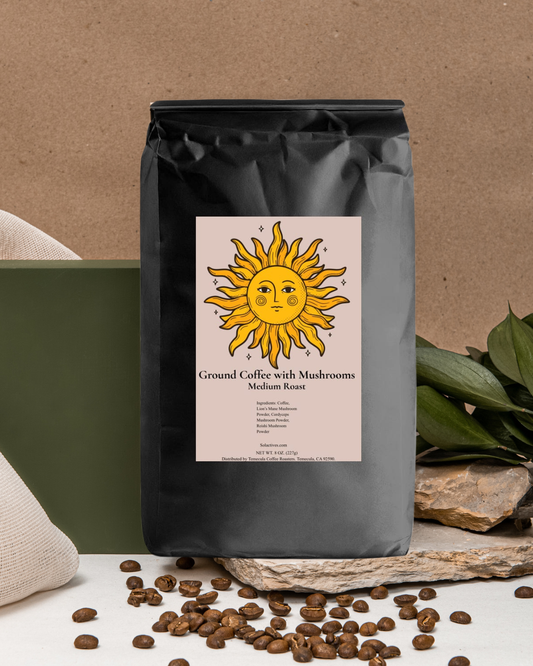 Sol Coffee with Mushrooms (Medium Roast)
