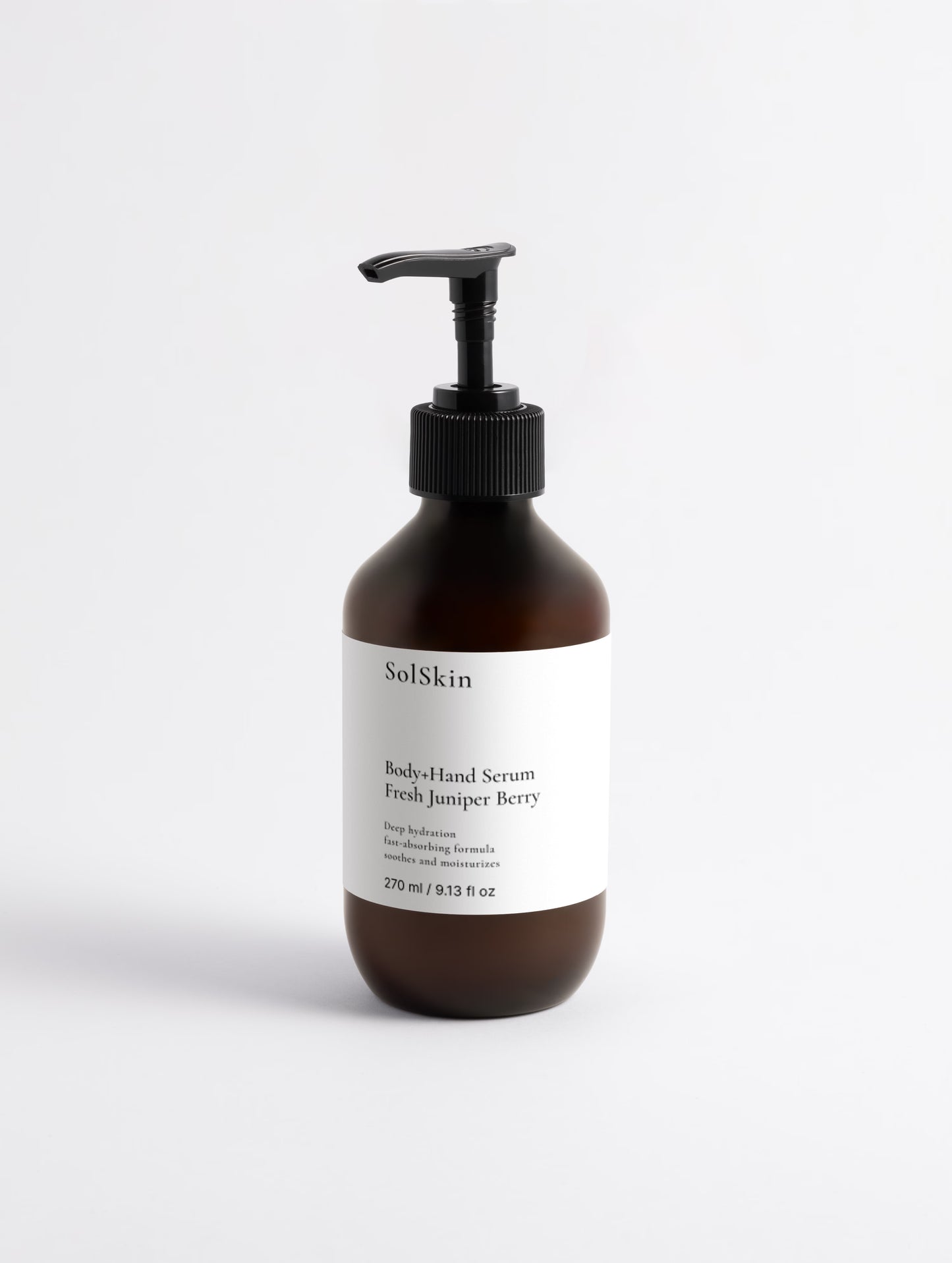 SolSkin Body+Hand Serum, Fresh Juniper Berry